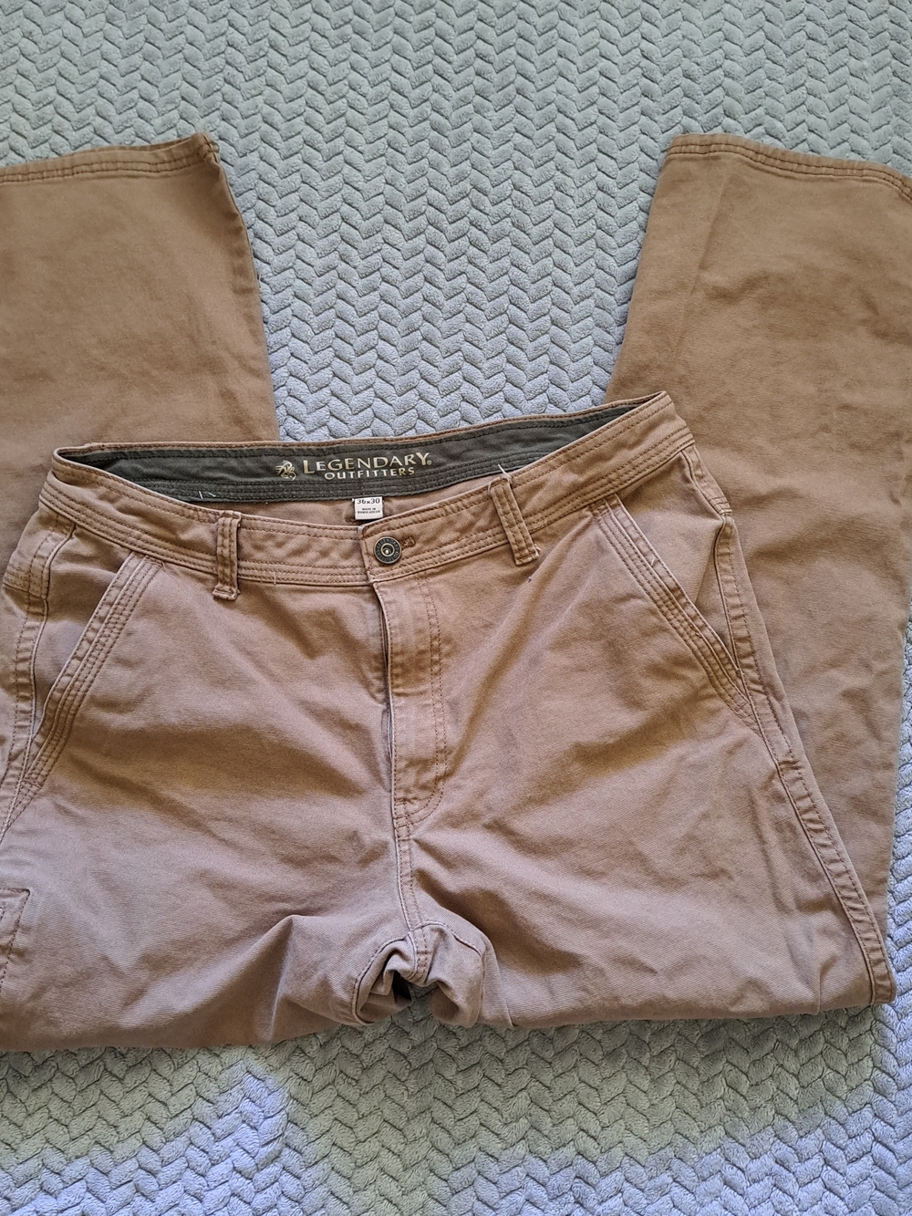 Men's Tan Chinos - Classic Everyday Pants